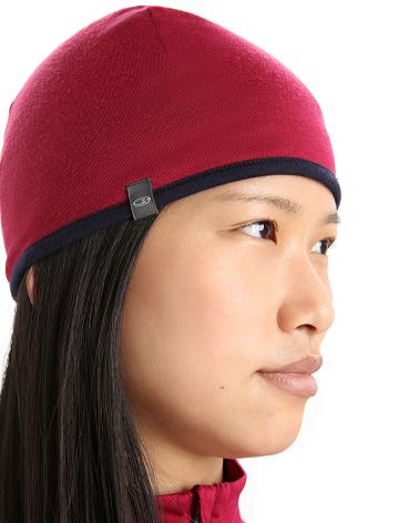 Icebreaker Unisex Merino Pocket Beanie Férfi Kalap Rózsaszín Sötétkék | HU 1103TCEV